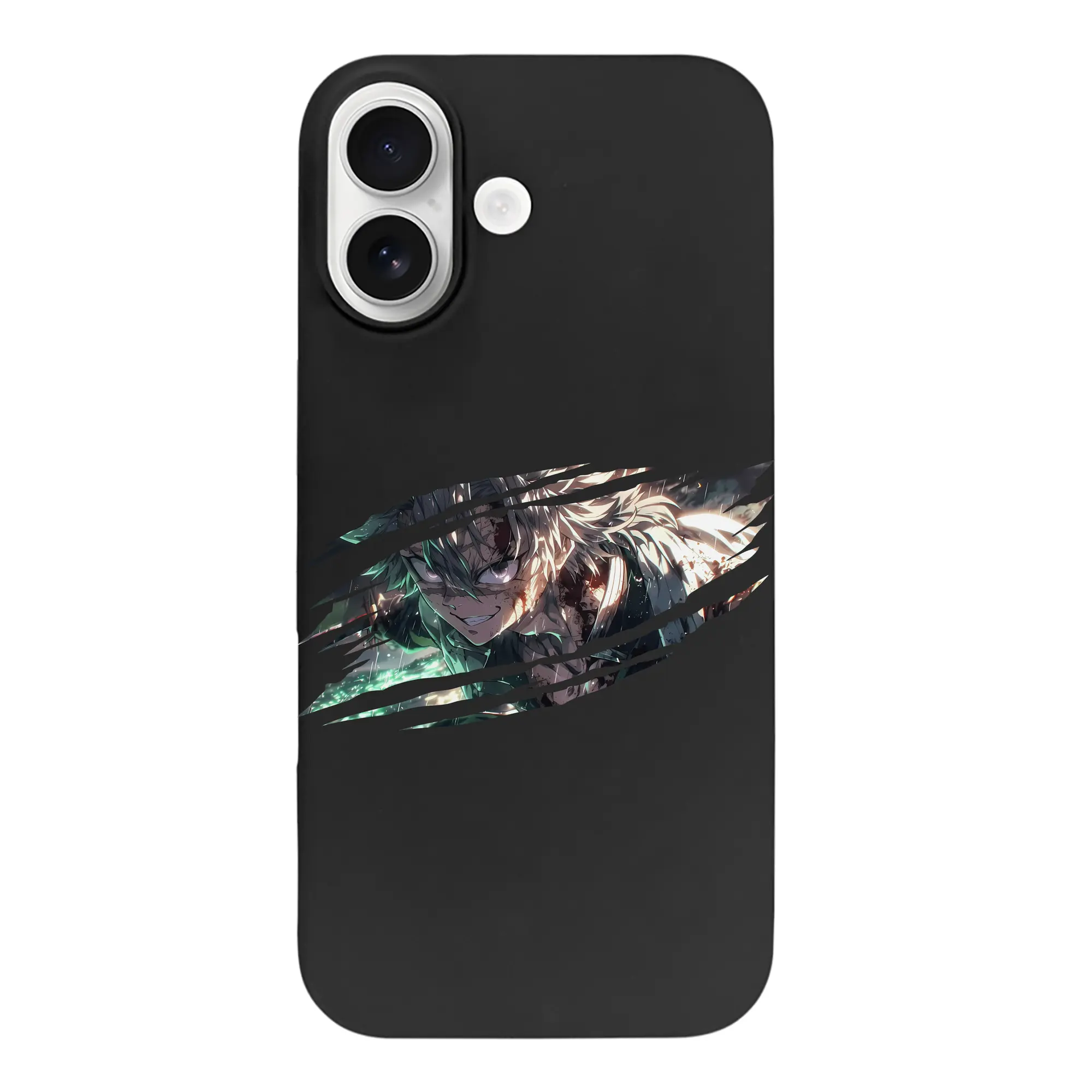 鬼滅の刃 グッズ,不死川 実弥 - iPhone 17 シリーズ シリコンケース 薄型 耐衝撃 指紋防止 ソフトタッチカバー 精密フィット 傷防止 保護ケース iPhone 17/17 Air/17 Pro/17 Pro Max 対応